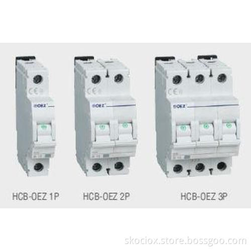 High Breaking Capacity Breaker, Mini Circuit Breaker , MCB